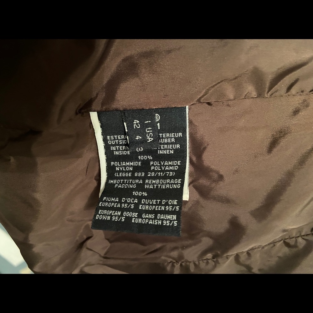 ADD brown fall jacket - Picture 6 of 7